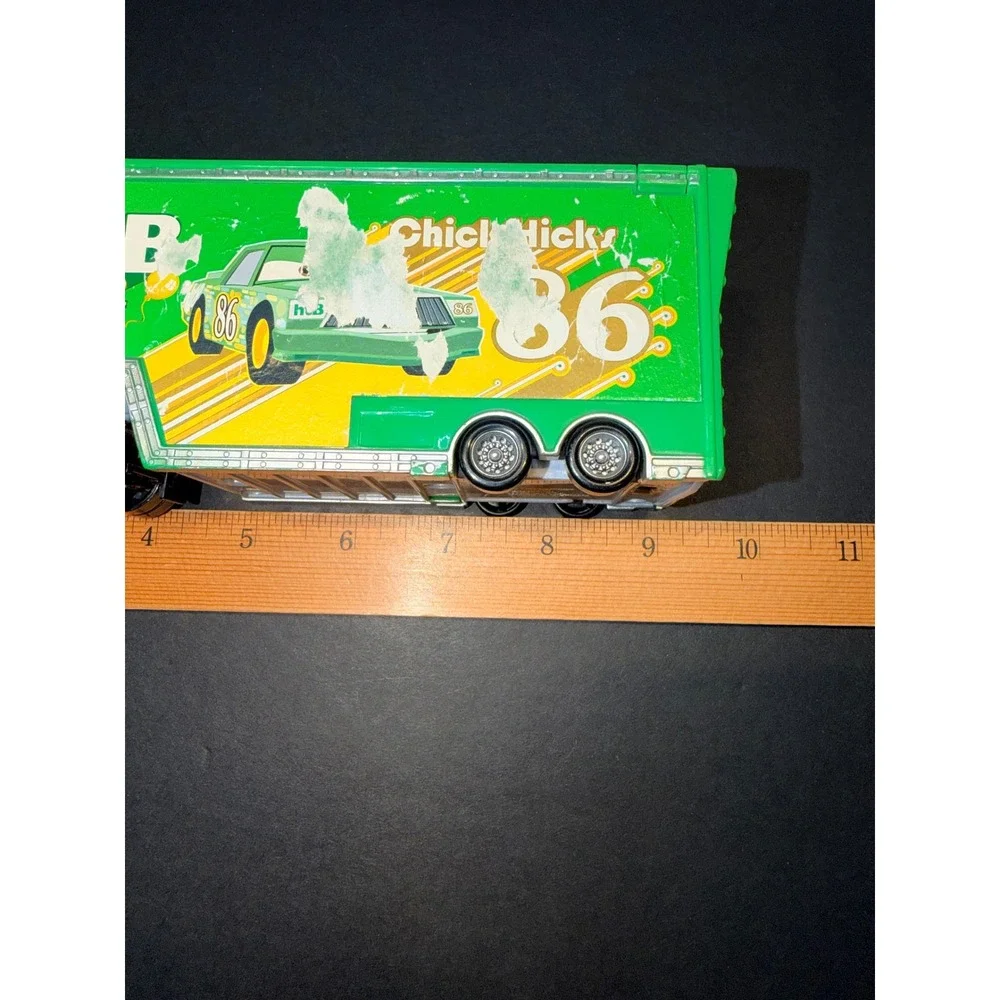 Disney Pixar Cars Mattel Chick Hicks Hauler Truck Trailer Green hTB 86